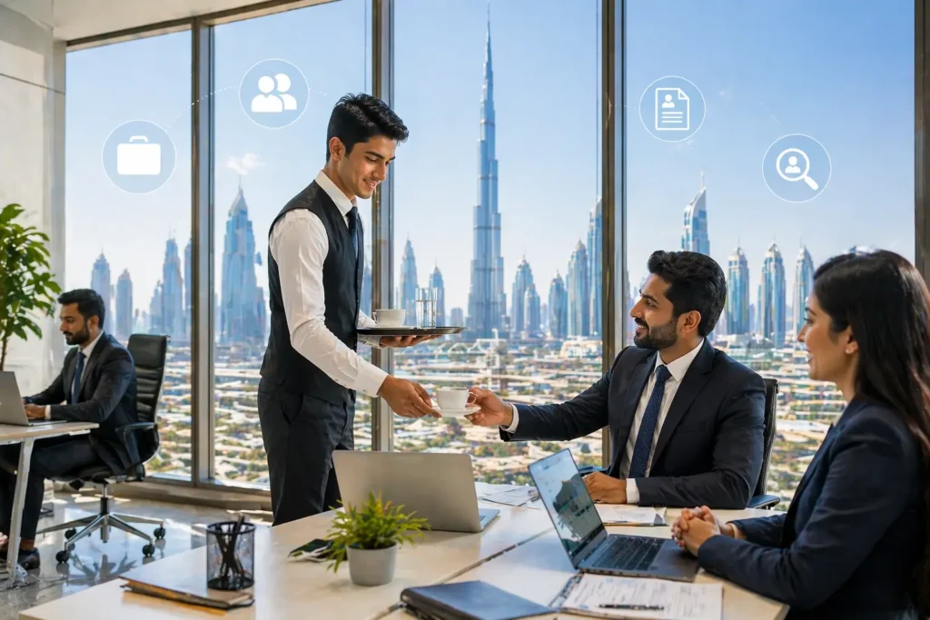 Office boy jobs in Dubai