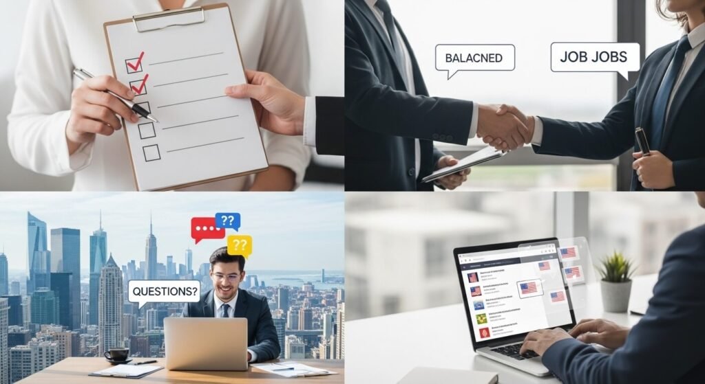 latest jobs in USA search online by professional using laptop