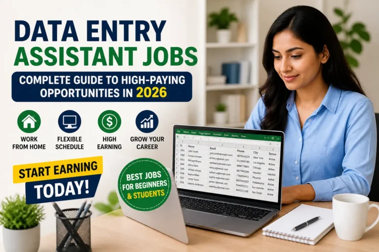 remote data entry assistant typing job setup
